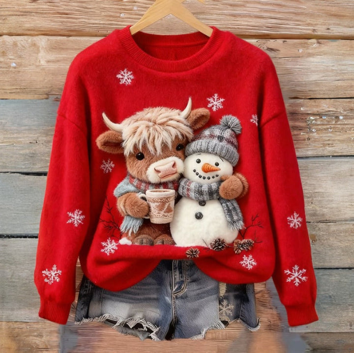 FROSTY FRIENDS SWEATER