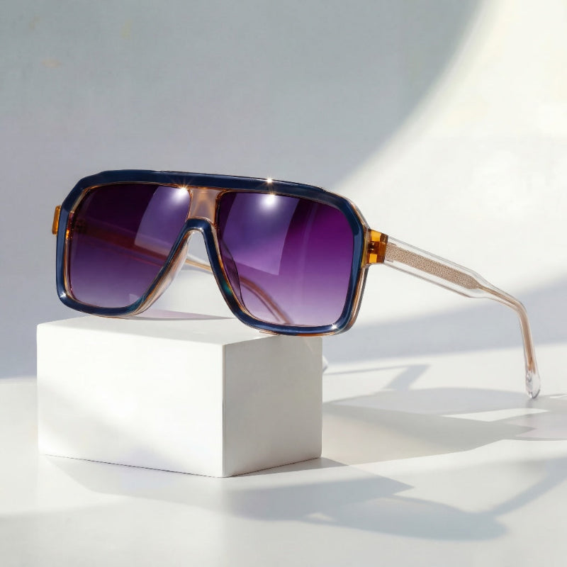 COVA™ PREMIUM ACETATE FLAT-TOP SUNGLASSES