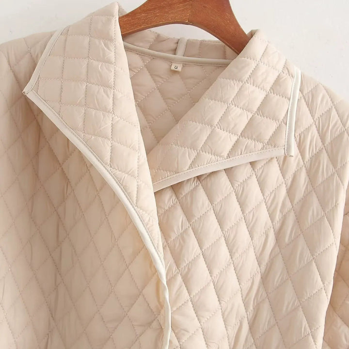 ANNA QUILTED DOWN COAT