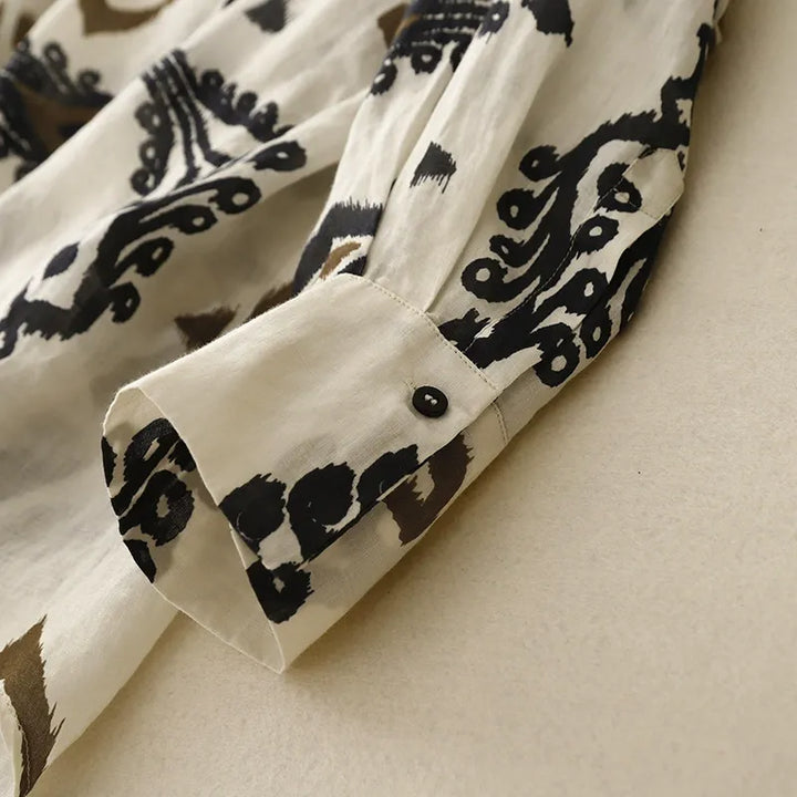 MADINA LINEN BLOUSE