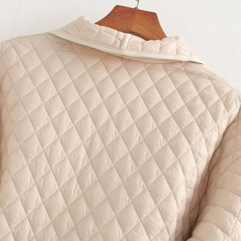 ANNA QUILTED DOWN COAT
