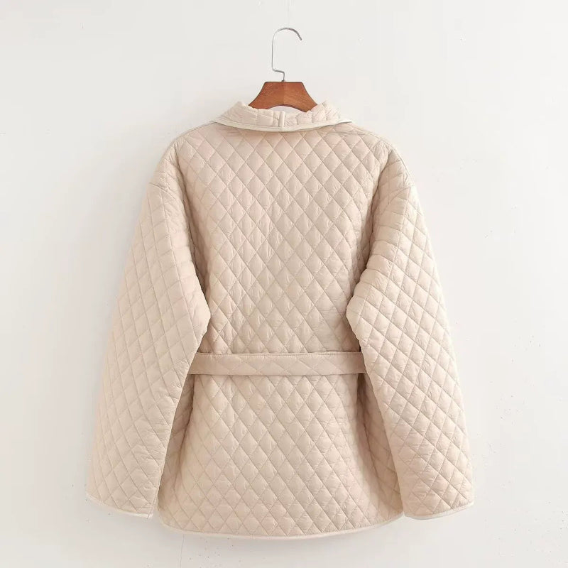 ANNA QUILTED DOWN COAT