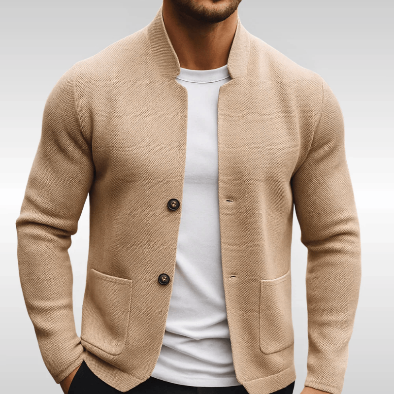 LAURENT MONACO | MEN'S TEXTURED KNIT VEST