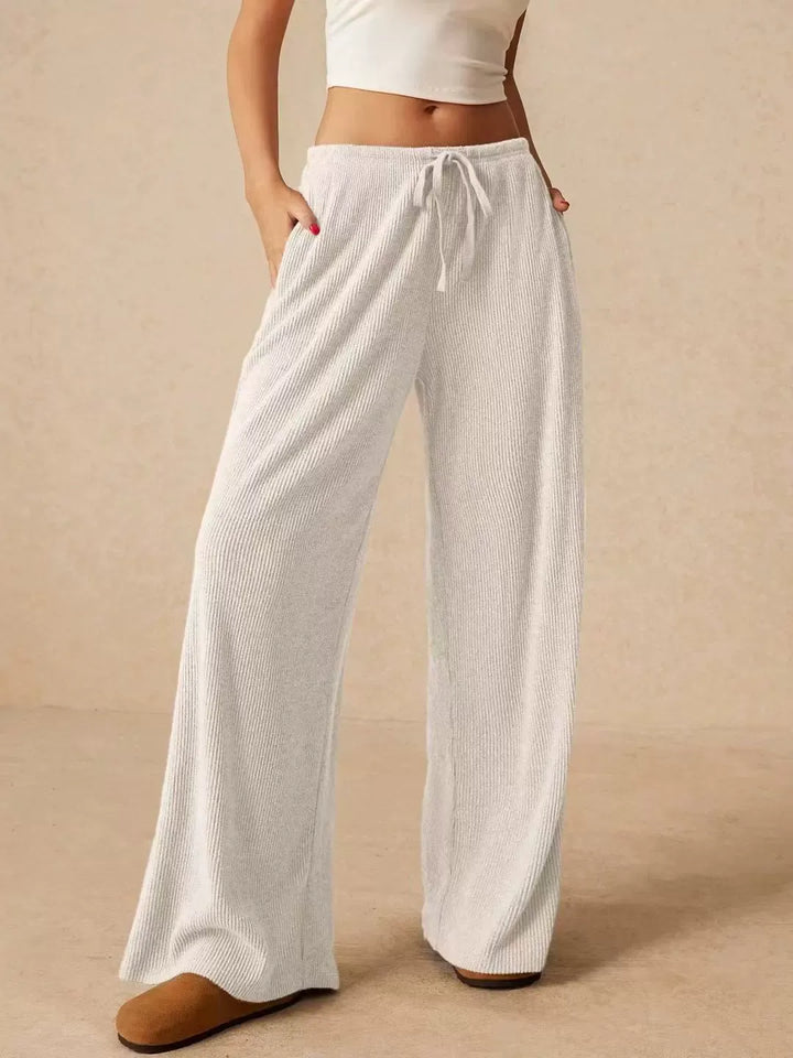 ELLA RELAXED WIDE-LEG PANTS