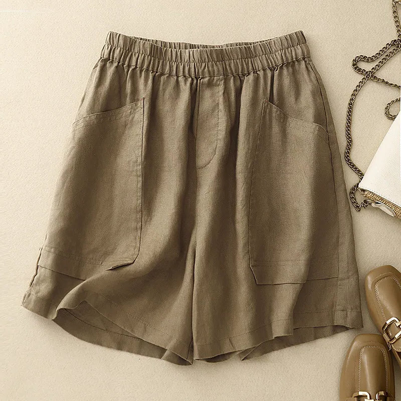 TATIANA LINEN SHORTS