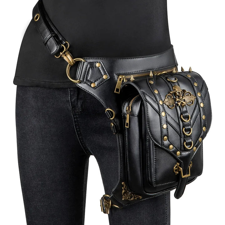 PHANTOM™ STEAMPUNK LEATHER HOLSTER BAG