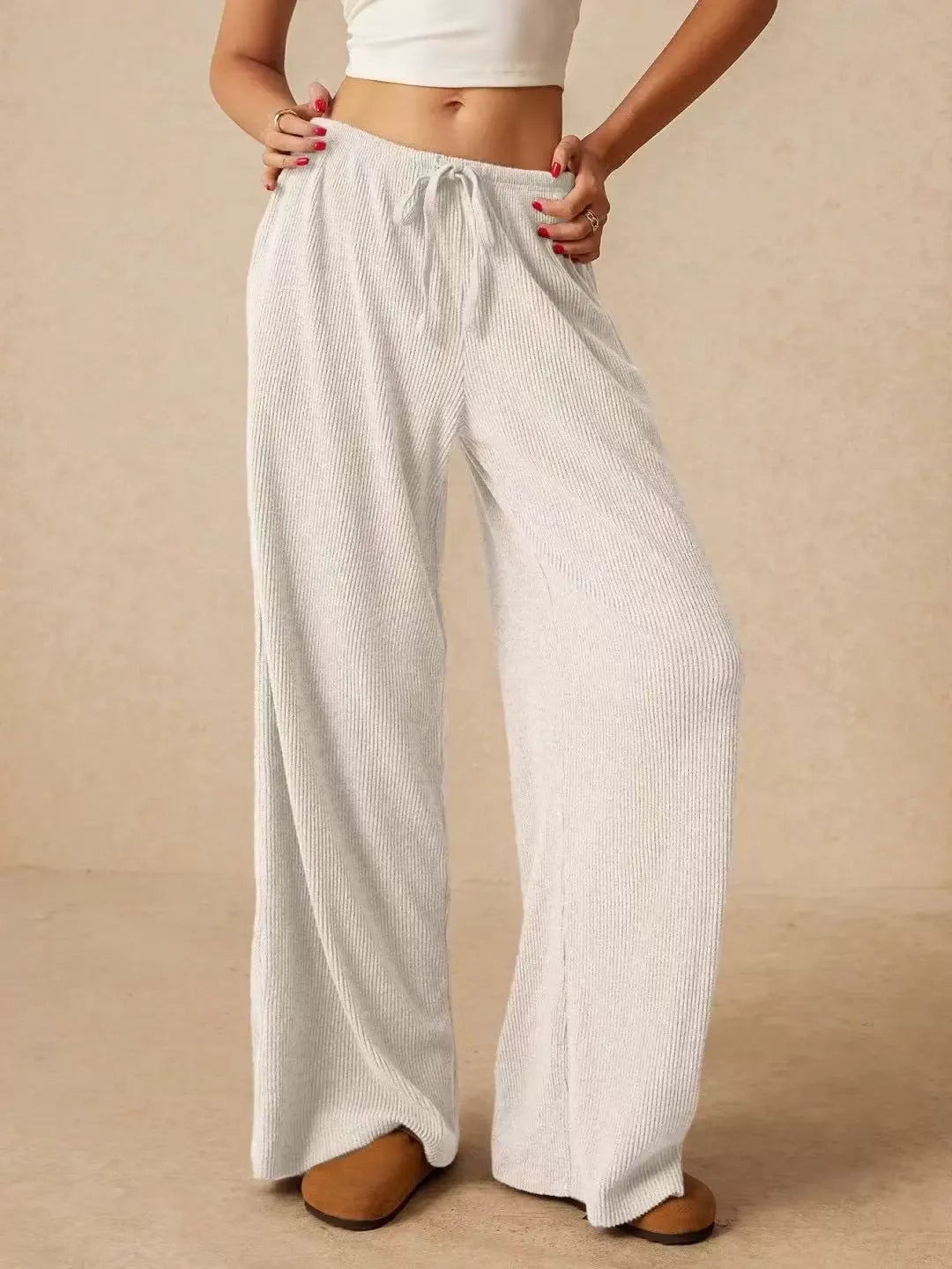 ELLA RELAXED WIDE-LEG PANTS