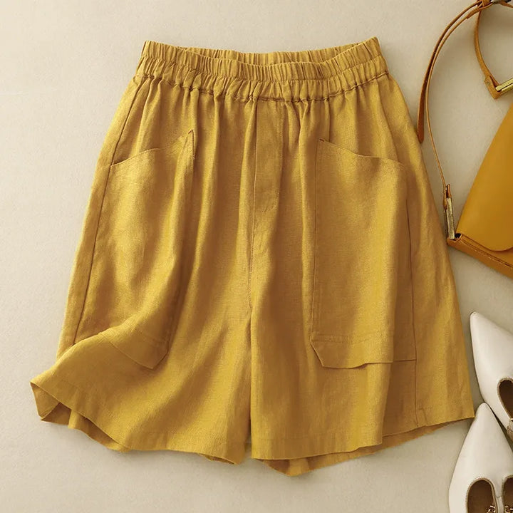 TATIANA LINEN SHORTS