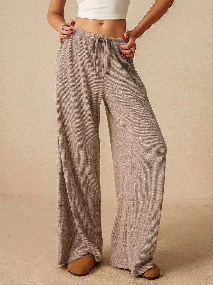 ELLA RELAXED WIDE-LEG PANTS