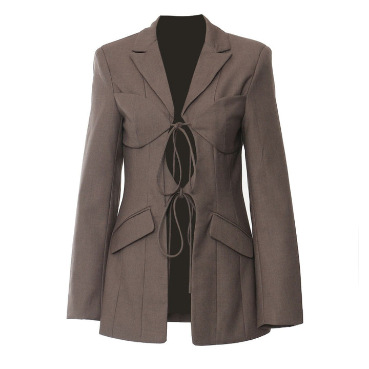 ARCADIA™ TIE FRONT BLAZER