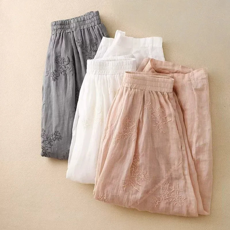 SHARON LINEN PANT