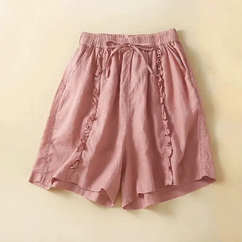 MELLY LINEN SHORTS