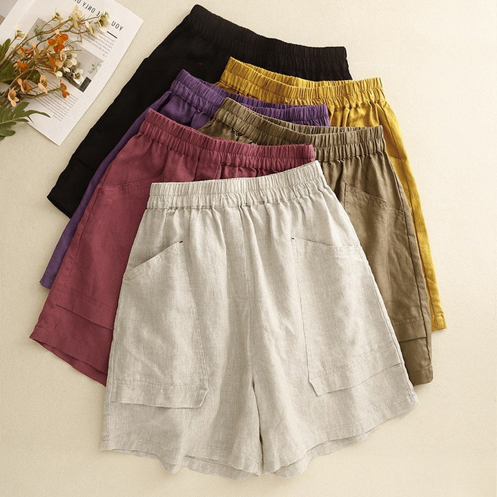 TATIANA LINEN SHORTS