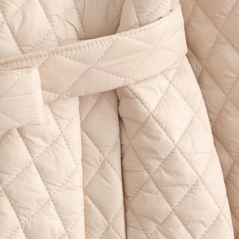 ANNA QUILTED DOWN COAT
