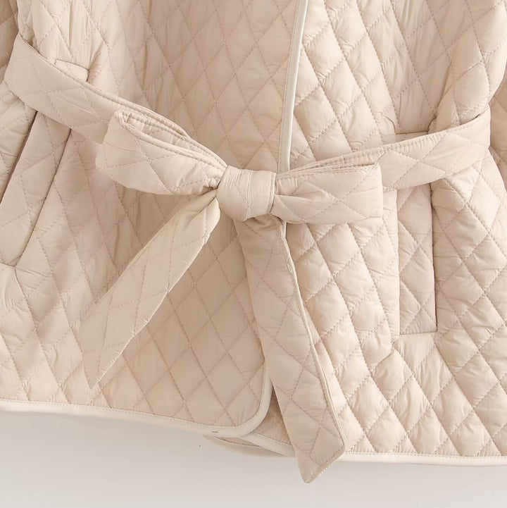 ANNA QUILTED DOWN COAT