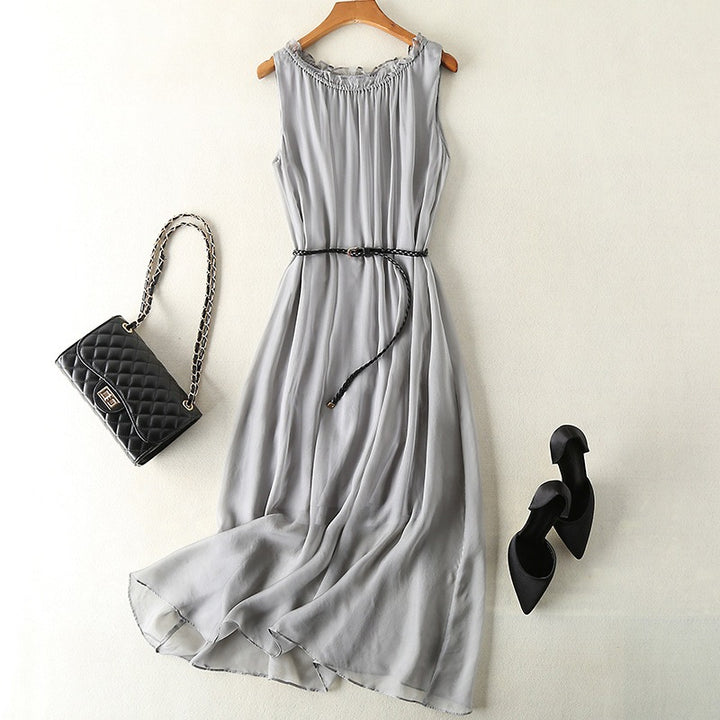 CAROLINE SILK DRESS