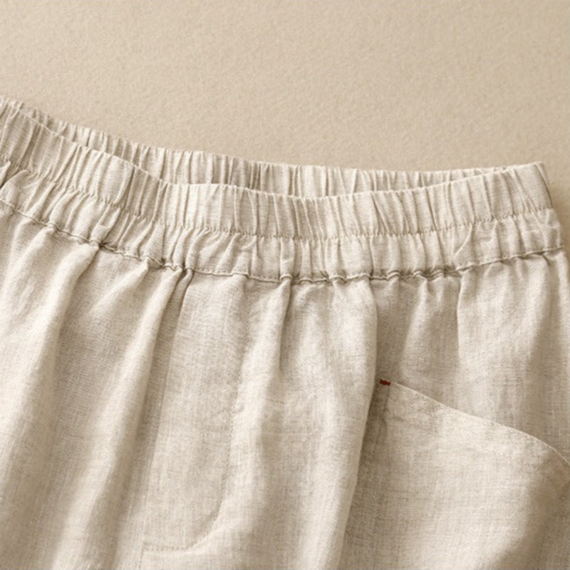 TATIANA LINEN SHORTS
