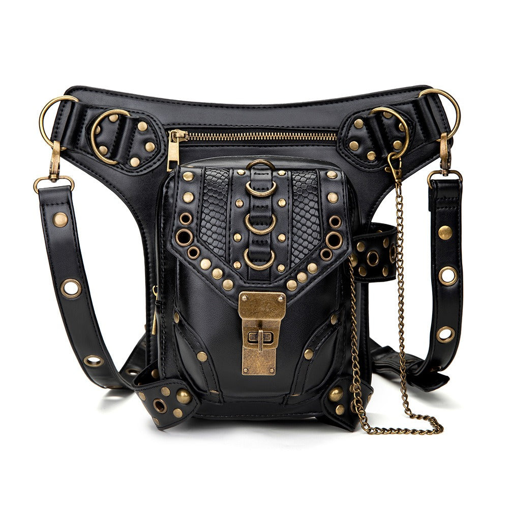 PHANTOM™ STEAMPUNK LEATHER HOLSTER BAG