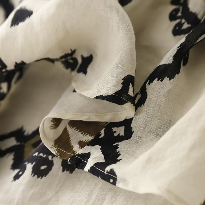 MADINA LINEN BLOUSE