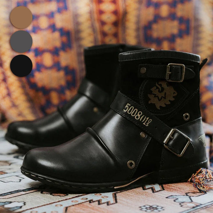 Men's Western Cowboy Style Leather Boots🔥FREE SHIPPING