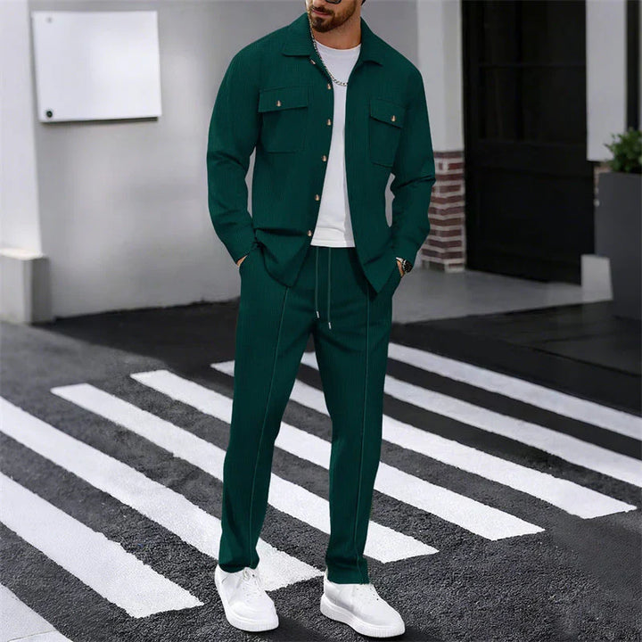 WALDEN™ | WAFFELSTRICK FREIZEIT SET
